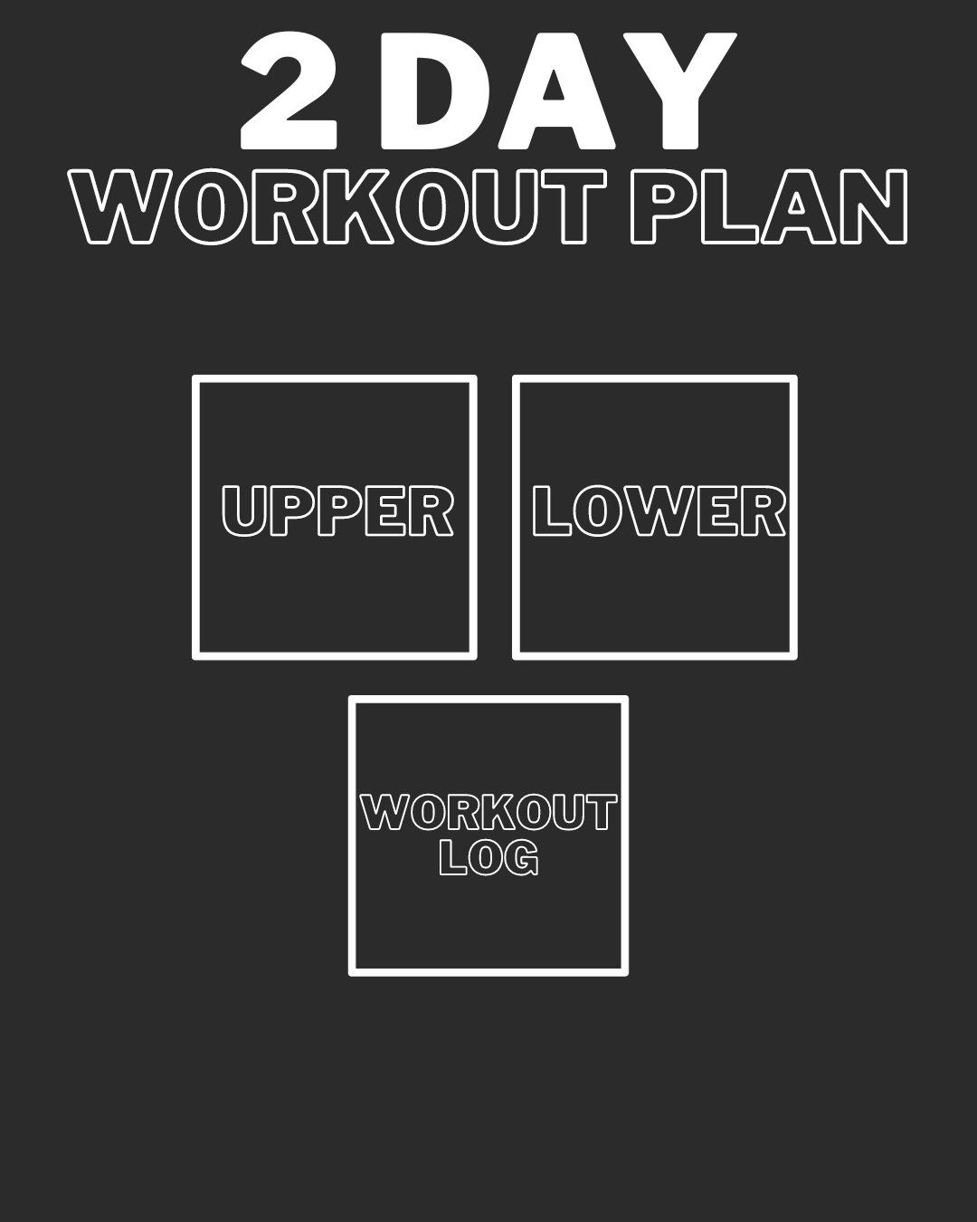 AI 2 Day Workout Plan